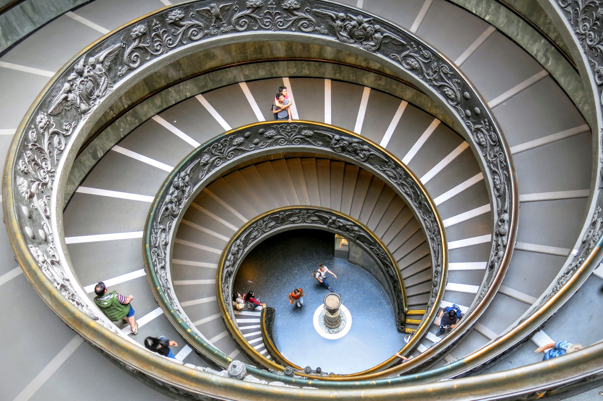 View on a rotunda, a great example of accessibility for all