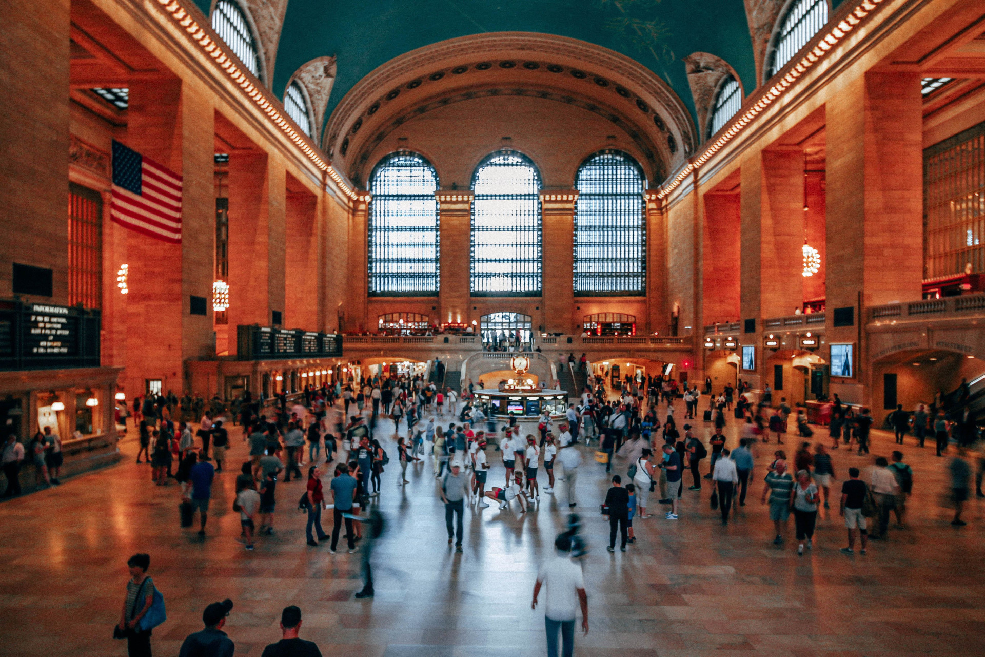 Grand Central Terminal in New York City bustling with people